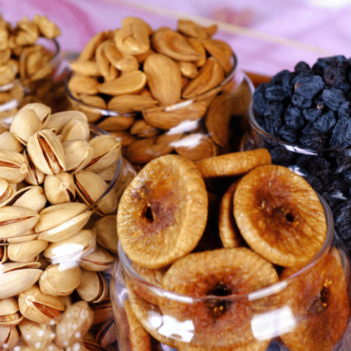 nuts and dry fruit